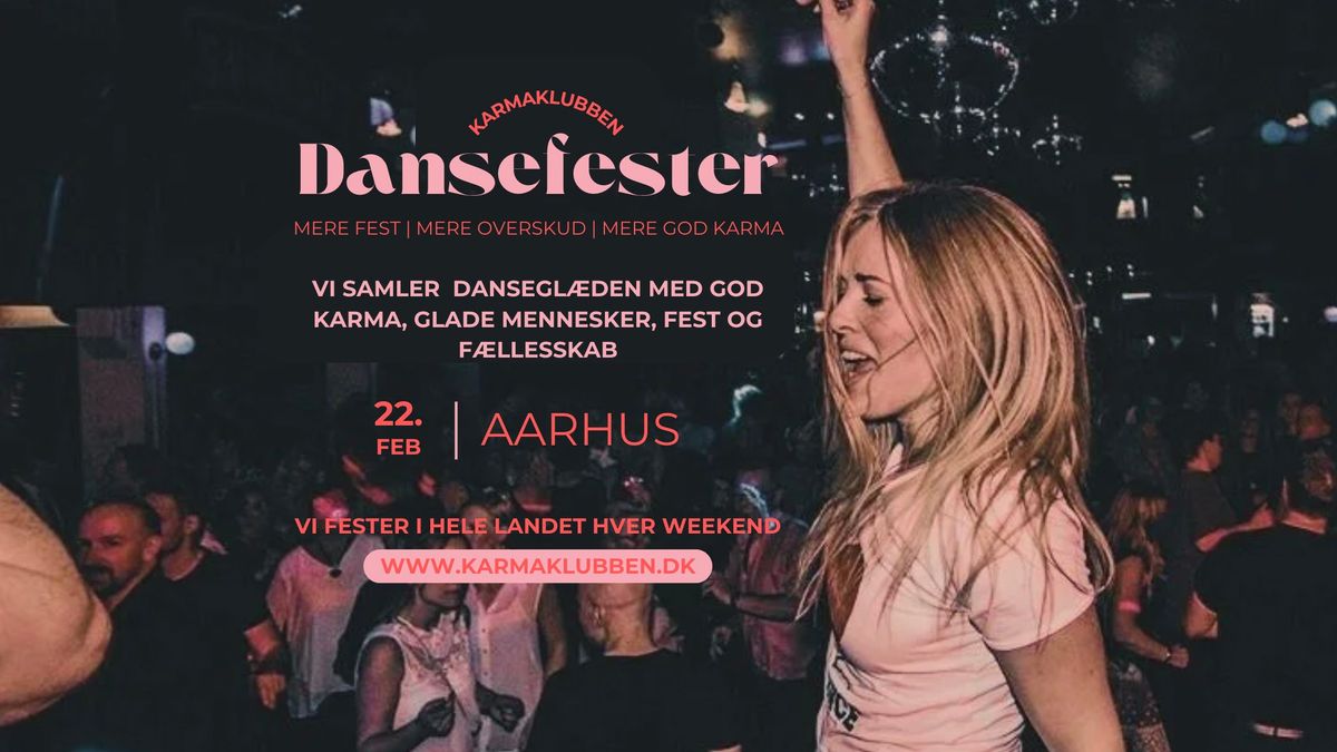 AARHUS \u2022 Karmaklubben \/\/ Dansefest \u2022 L\u00f8rdag 22. februar