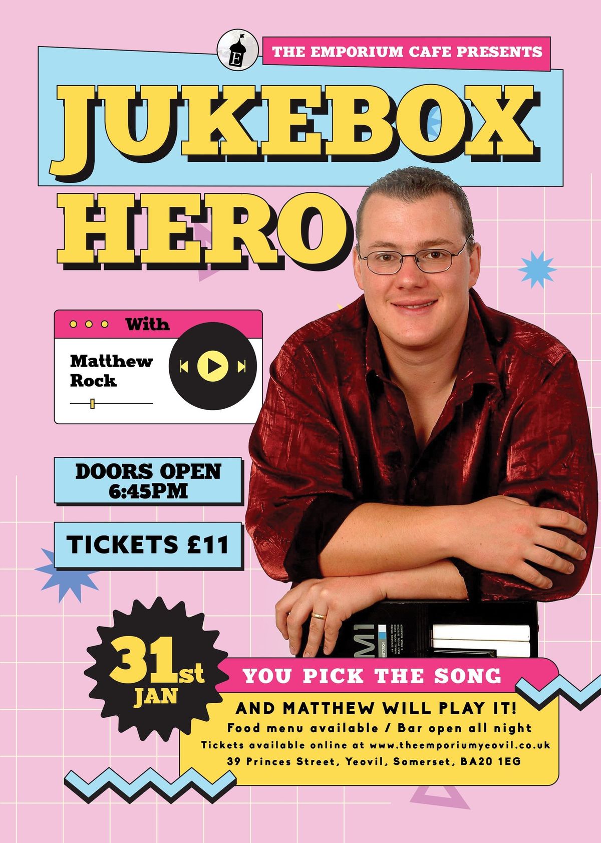 Jukebox Hero featuring Matthew Rock 