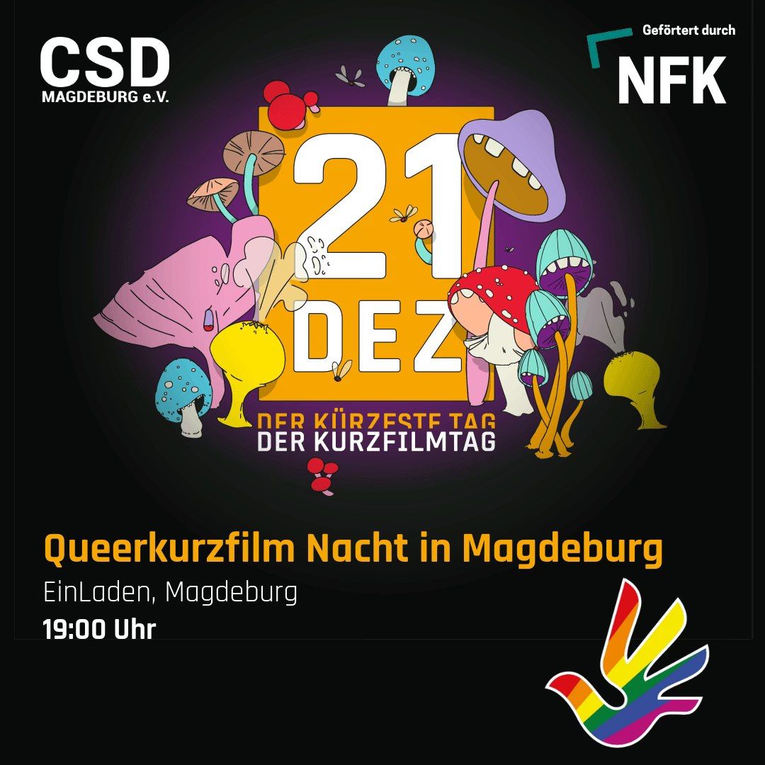 Queer Kurzfilmnacht in Magdeburg