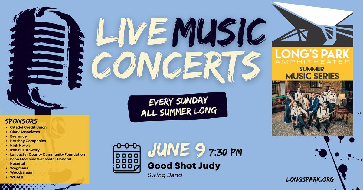 Summer Music Series with Good Shot Judy