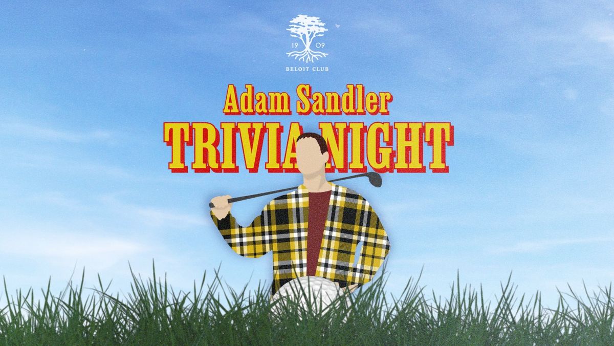 Adam Sandler Trivia Night