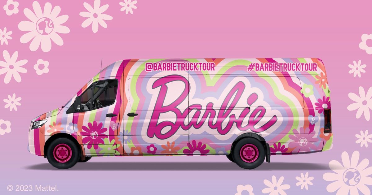 Barbie Truck Dreamhouse Living Tour WEST - Barbie Convention