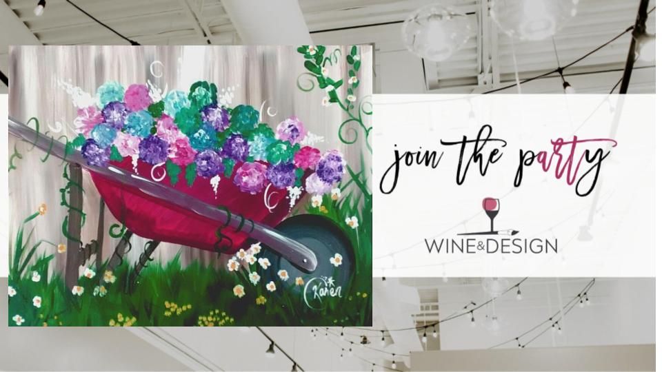 Spring Wheelbarrow | Wine & Design