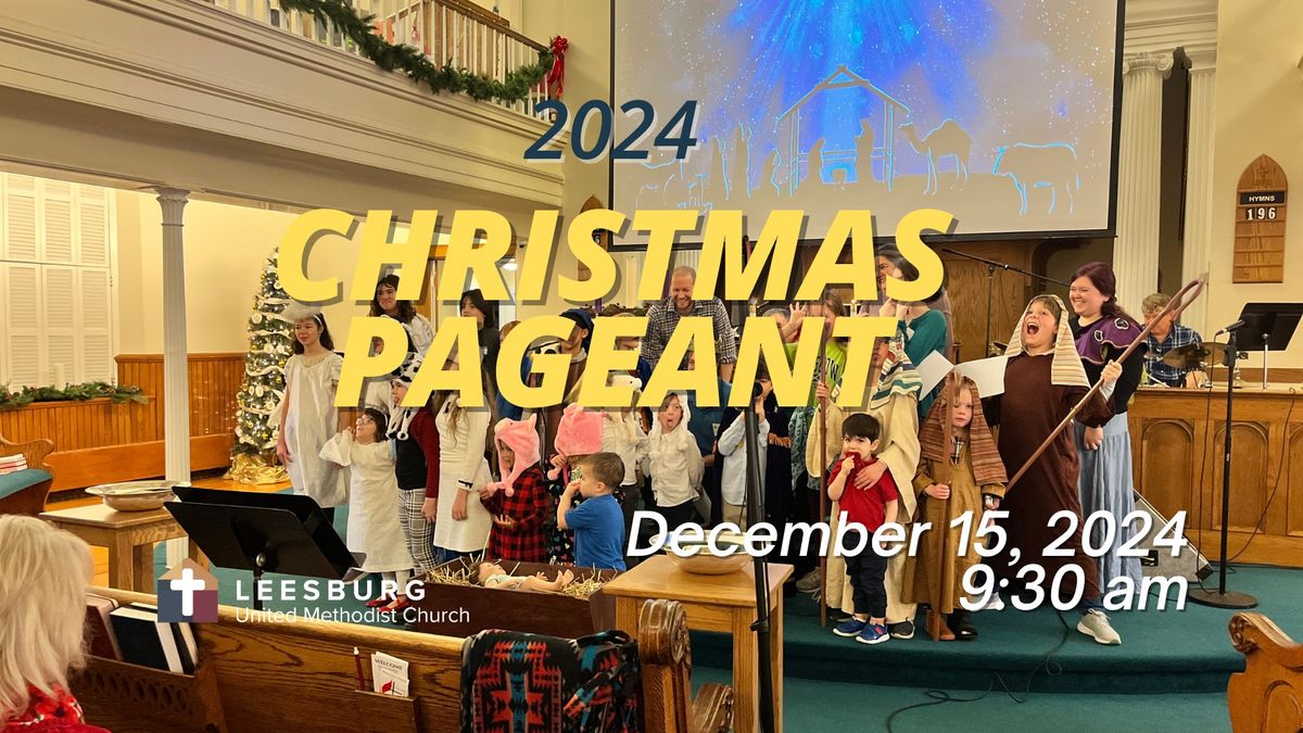 Children's Christmas Pageant 