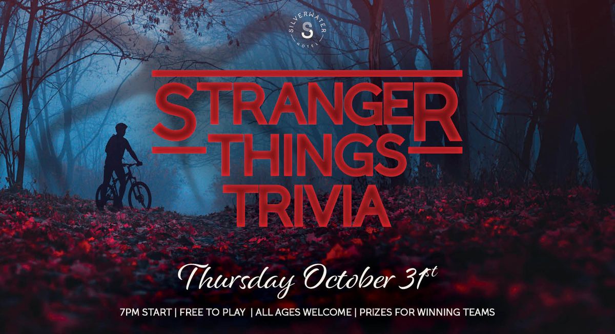 STRANGER THINGS TRIVIA - HALLOWEEN SPECIAL!