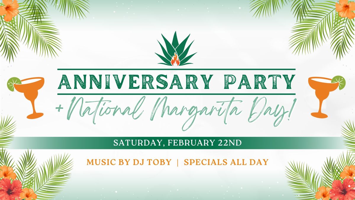 Iron Agave's Anniversary Party & National Margarita Day! 