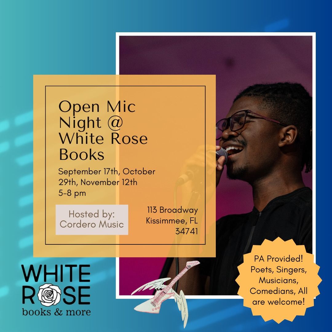 Open Mic @ White Rose Books