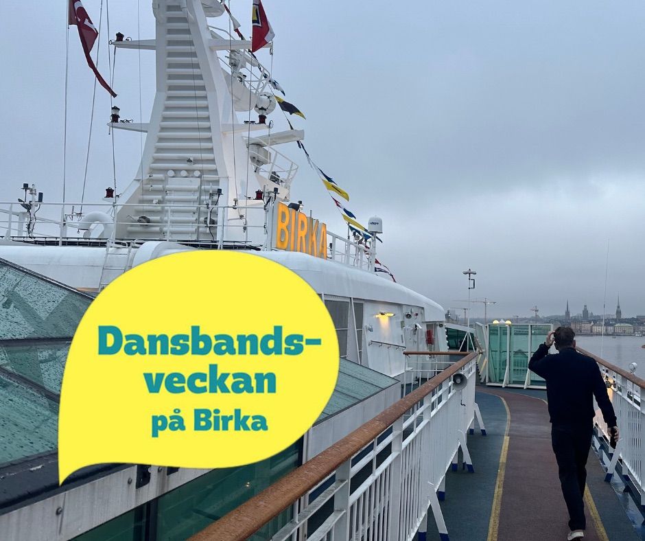 F\u00f6rsta dansbandsveckan ombord p\u00e5 Birka Gotland