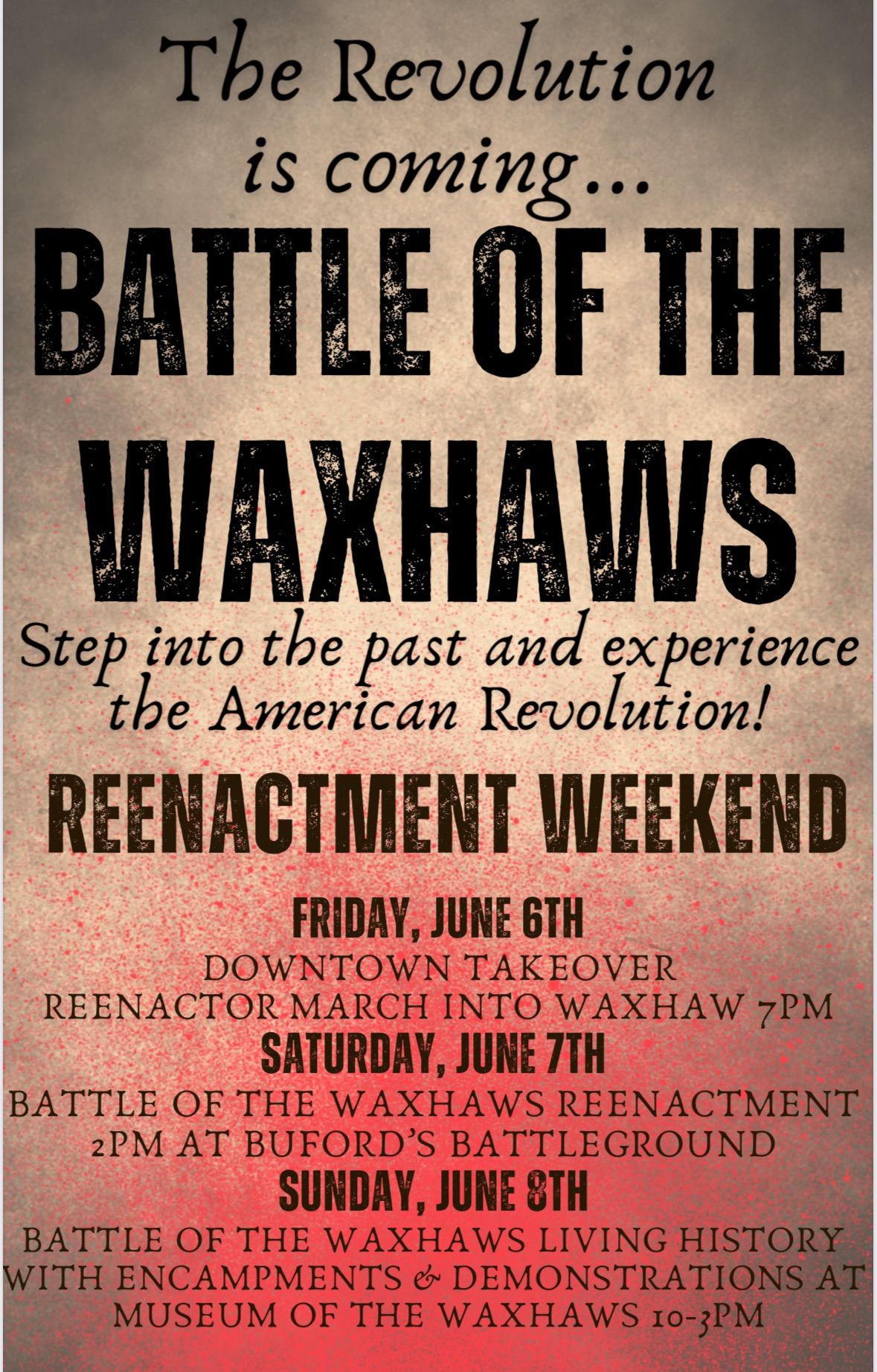 BATTLE OF THE WAXHAWS 