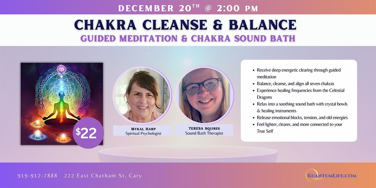 Chakra Cleanse & Balance