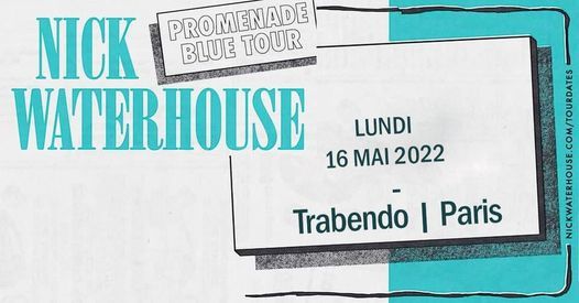 Nick Waterhouse en concert @Paris (16.05.2022) - Trabendo