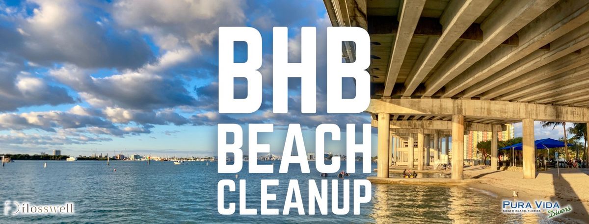 Beach Cleanup at Blue Heron Bridge