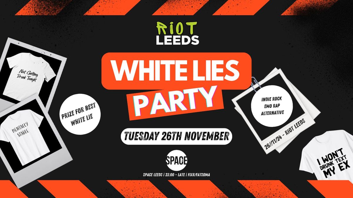 WHITE LIES PARTY - INDIE ROCK\/ALT\/EMO RAP