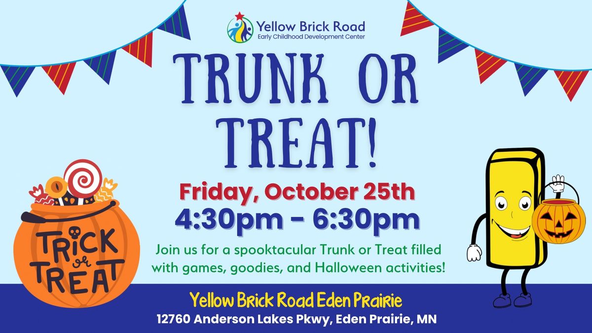 Trunk or Treat at Yellow Brick Road!