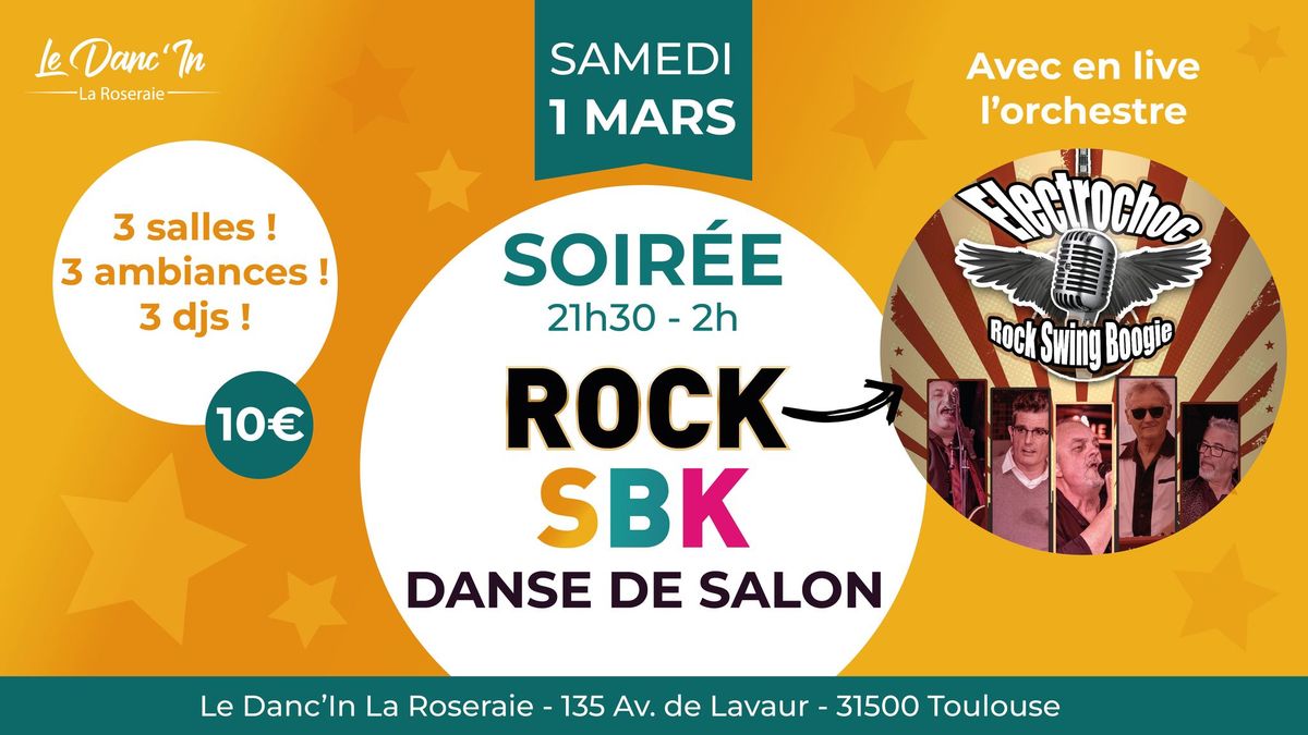 Soir\u00e9e Dansante Rock \/ SBK \/ Danse de salon