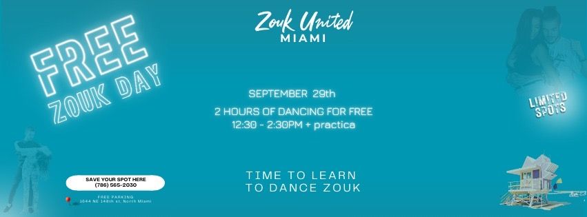 FREE ZOUK DAY WORKSHOP - LATIN DANCE