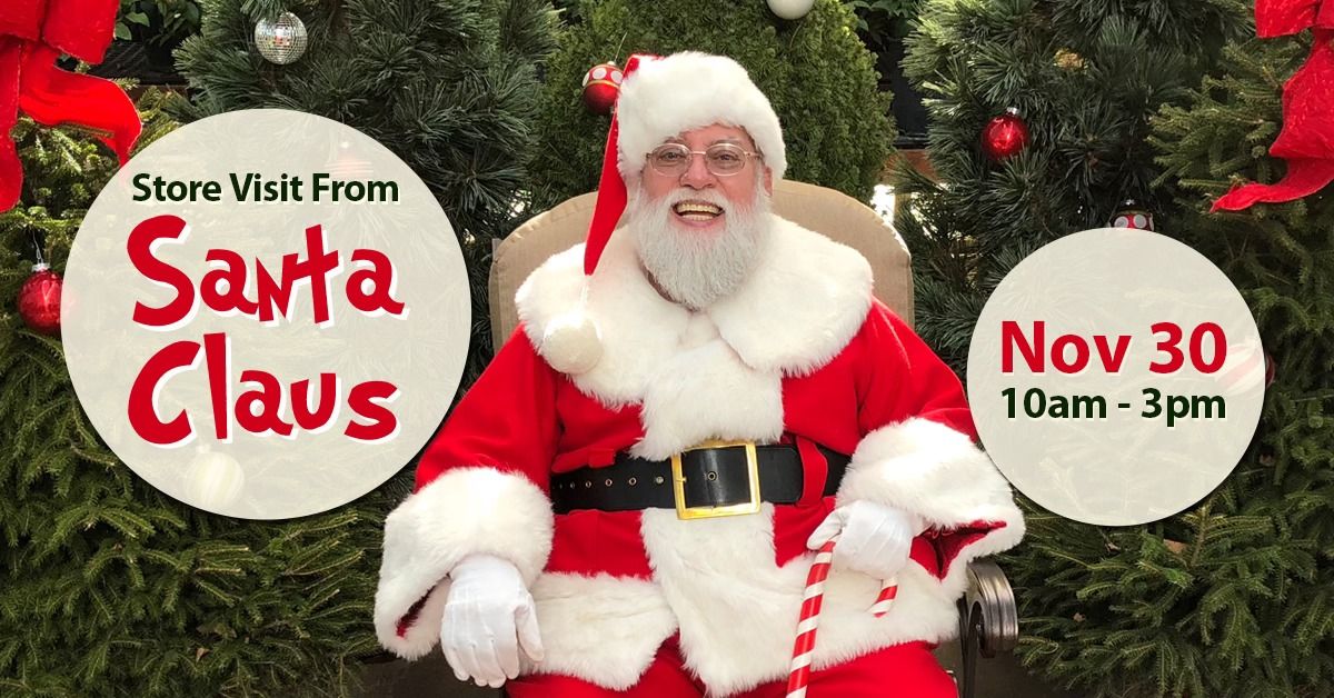 Santa Claus at Fort Collins Nursery