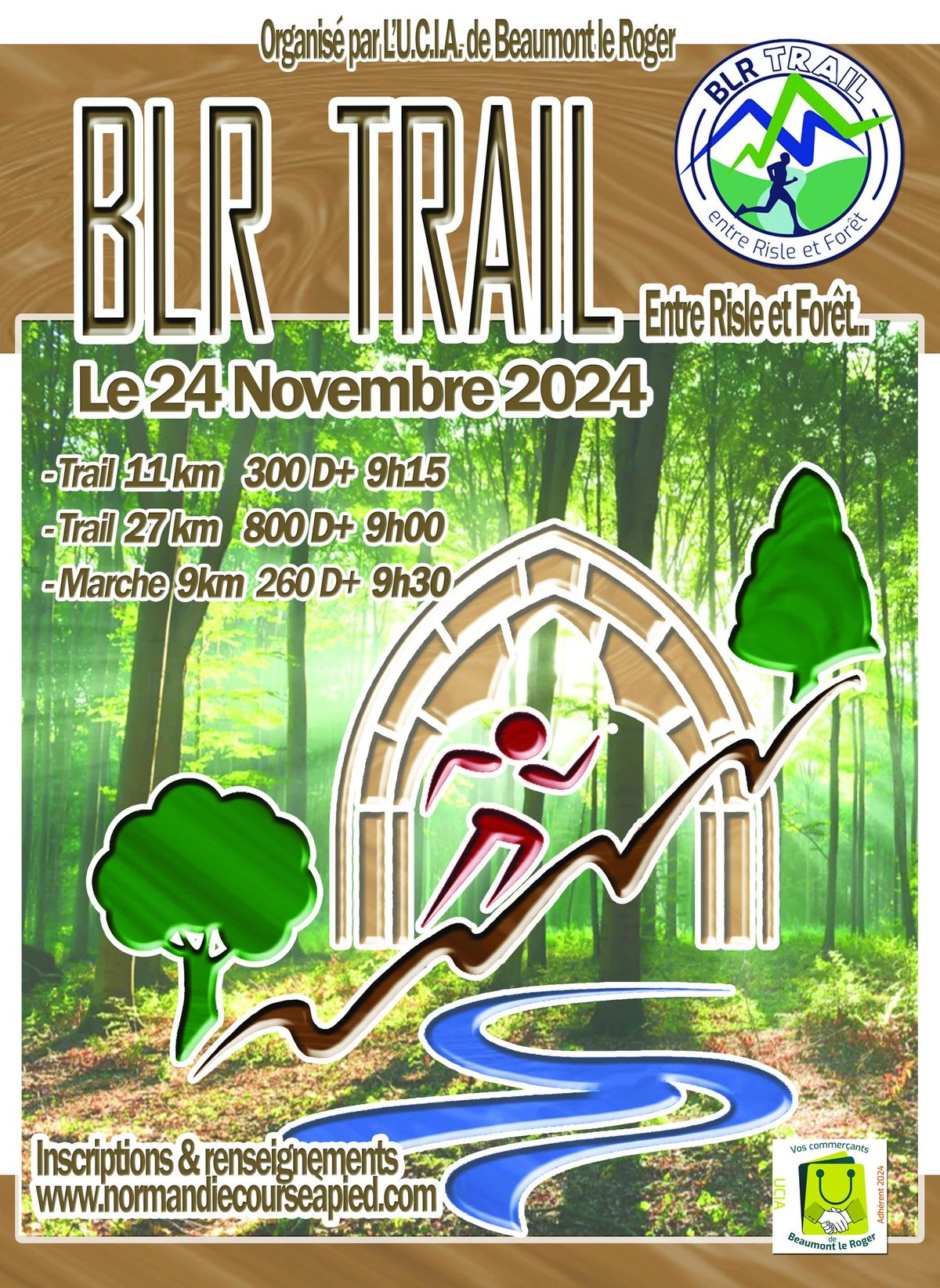 BLR Trail : entre Risle et For\u00eat 