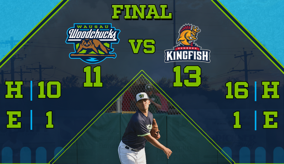 Kenosha Kingfish at Wausau Woodchucks at Athletic Park - WI