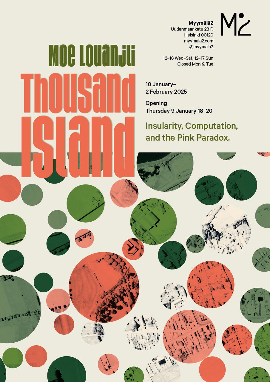 Thousand Island: Insularity,  Computation, and the Pink Paradox by Moe Louanjli