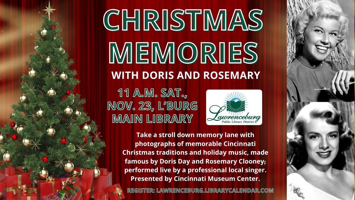 Christmas Memories with Doris and Rosemary