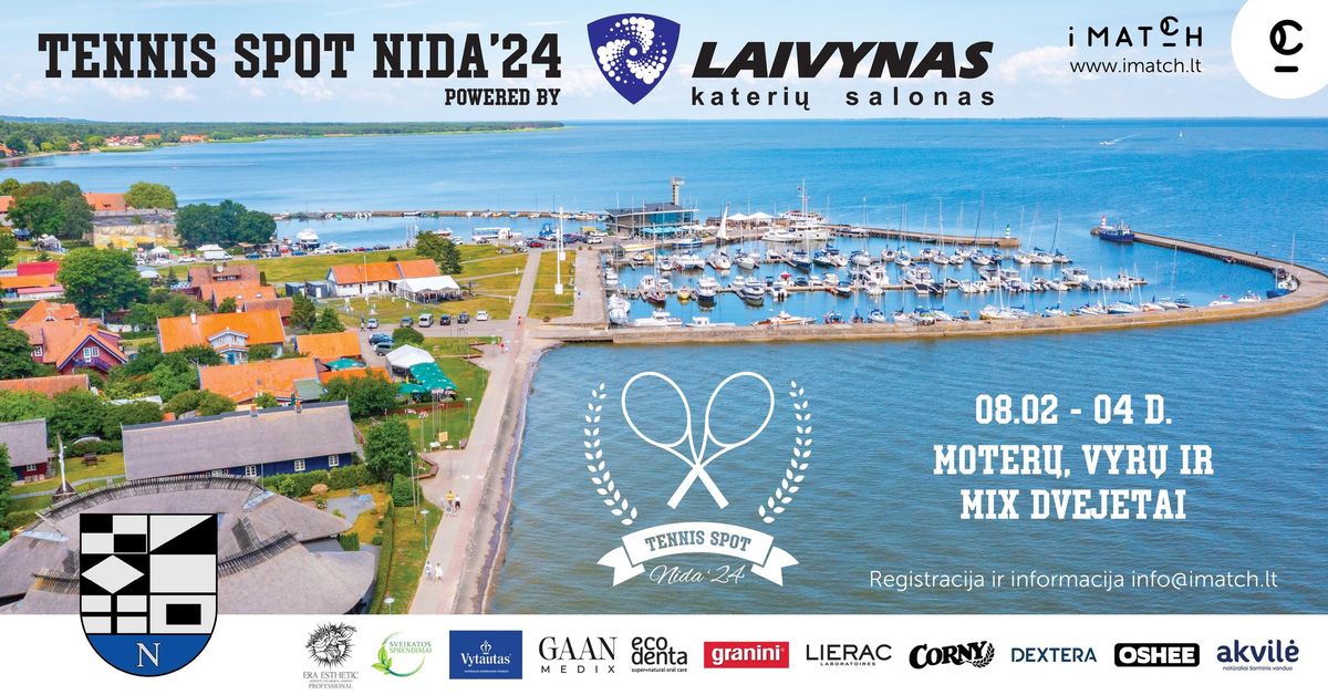 Tennis Spot Nida \u201824 powered by LAIVYNAS