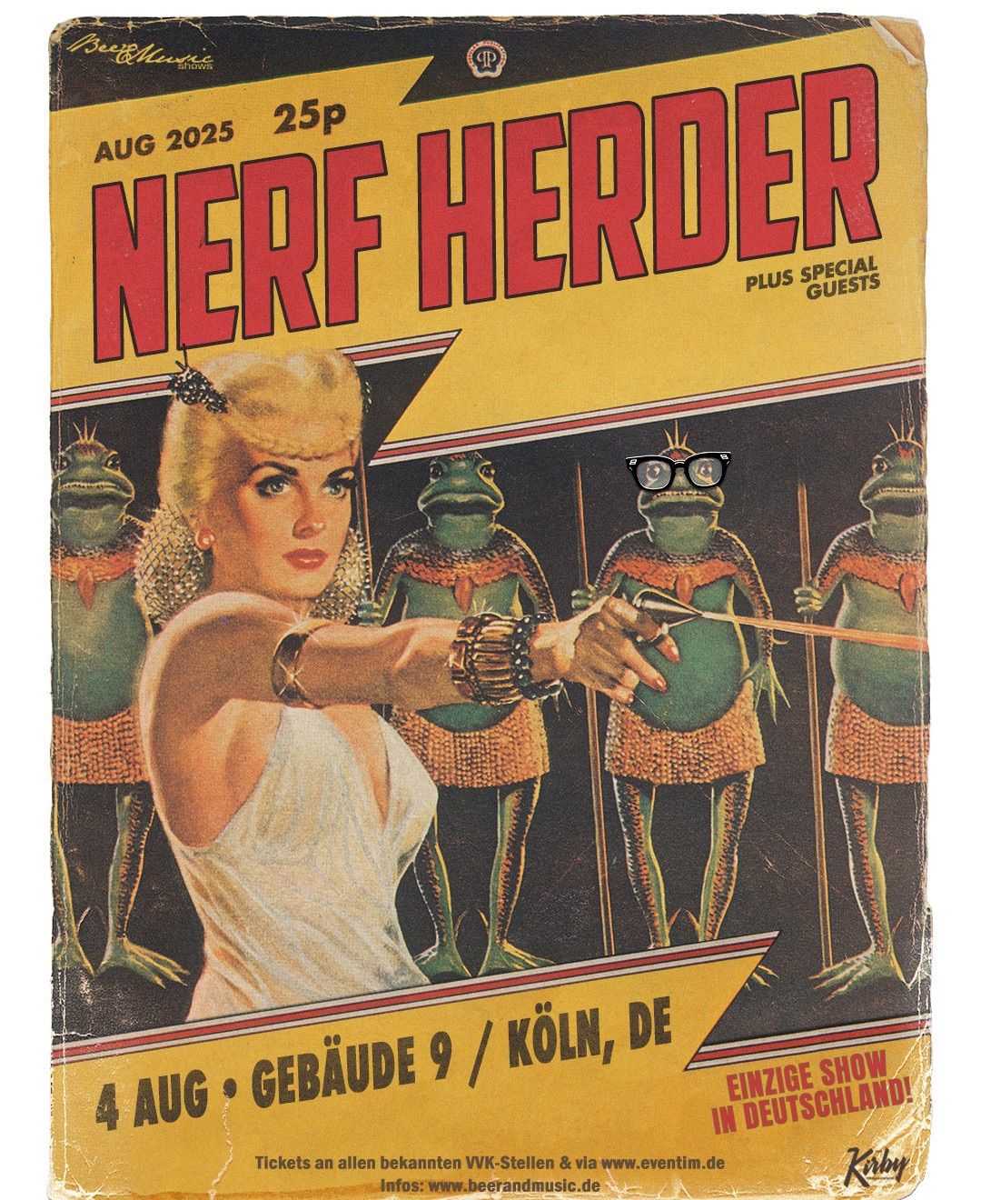 NERF HERDER - einzige Deutschland-Show - K\u00f6ln