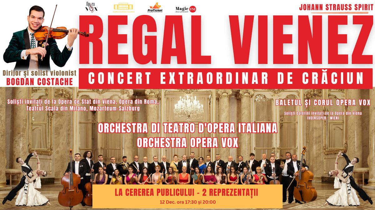 REGAL VIENEZ - TARGOVISTE - CONCERT EXTRAORDINAR DE CRACIUN