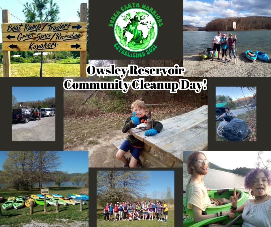 Owsley Reservoir Cleanup Day