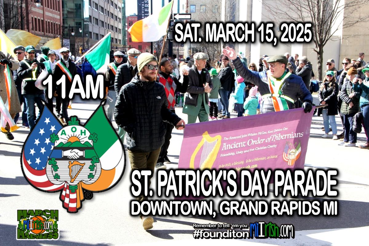 St. Patrick's Day Parade 2025 - Grand Rapids