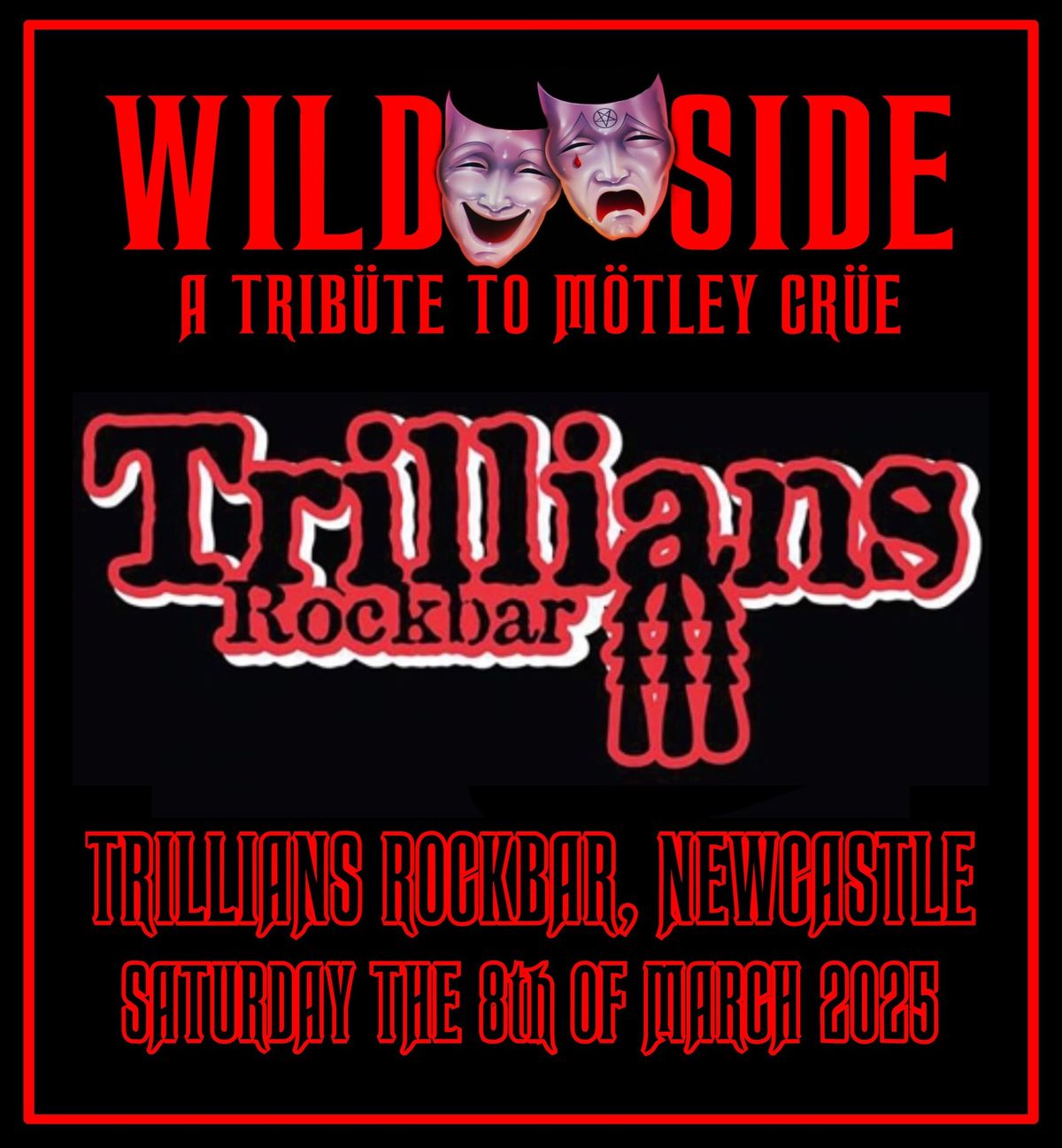 Wild Side at Trillians Rockbar, Newcastle