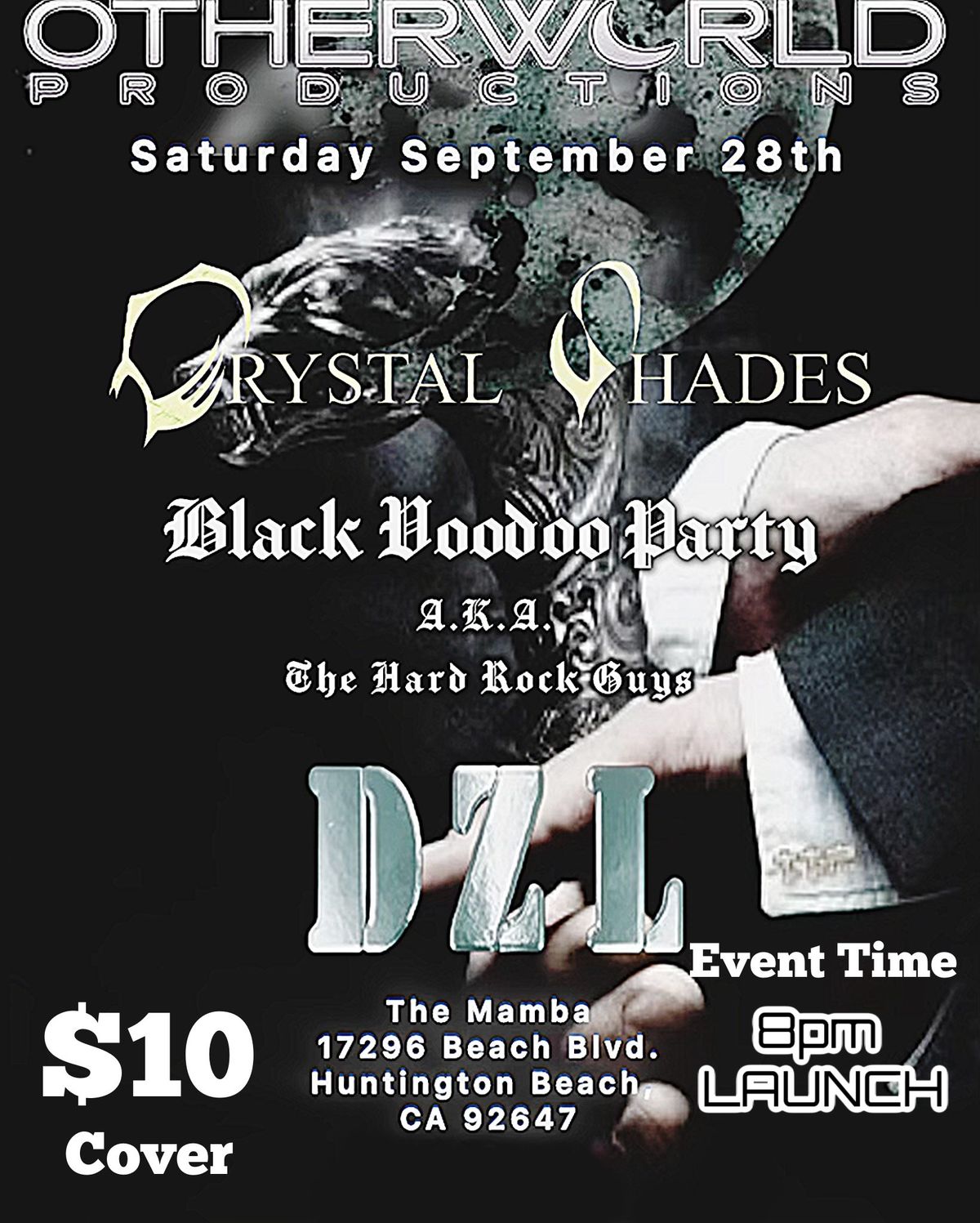 DZL (metal covers) Hard Rock Guys (Hard rock covers) Crystal Shades (Original rock)