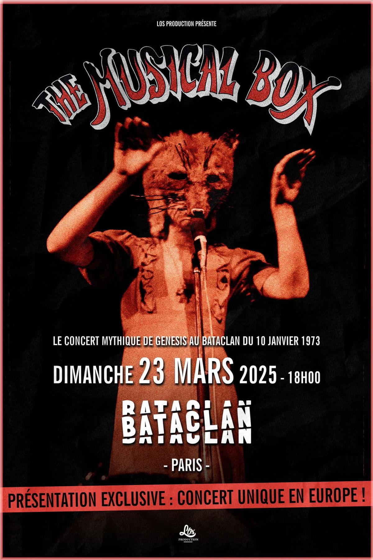 \u00c9V\u00c9NEMENT EXCLUSIF - CONCERT MYTHIQUE DE GENESIS AU BATACLAN DU 10 