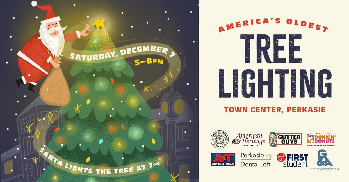 America's Oldest Tree Lighting