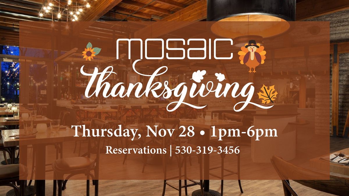 Mosaic Thanksgiving 2024