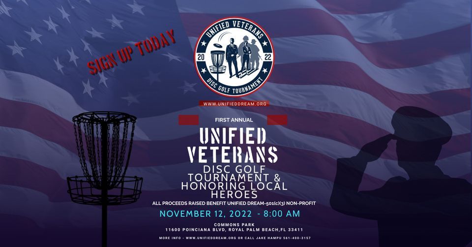 1st Annual Unified Veterans Disc Golf Tournament & Honoring Local Heroes