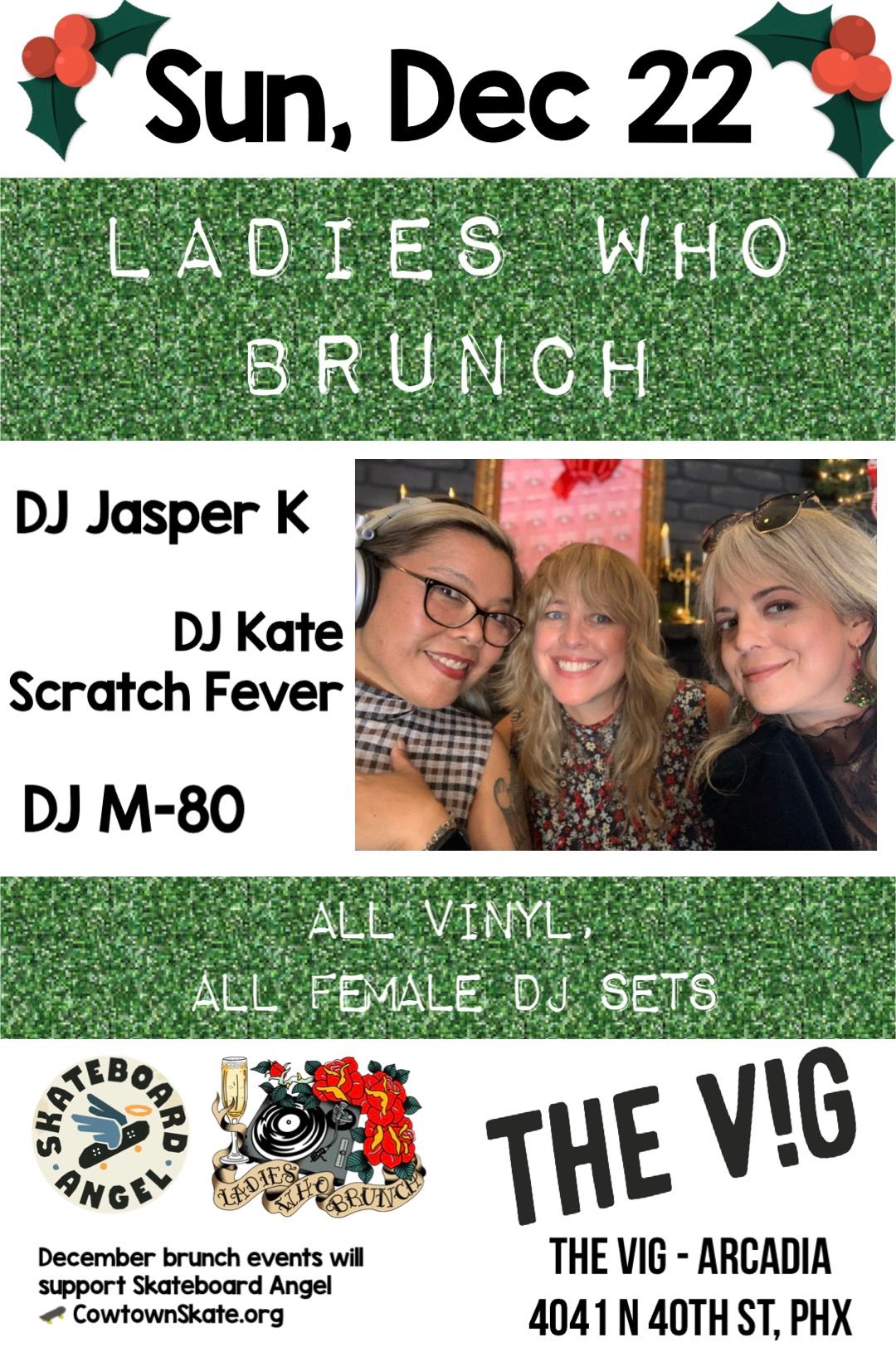 \ud83c\udfb5 Ladies Who Brunch @ The VIG - Arcadia 