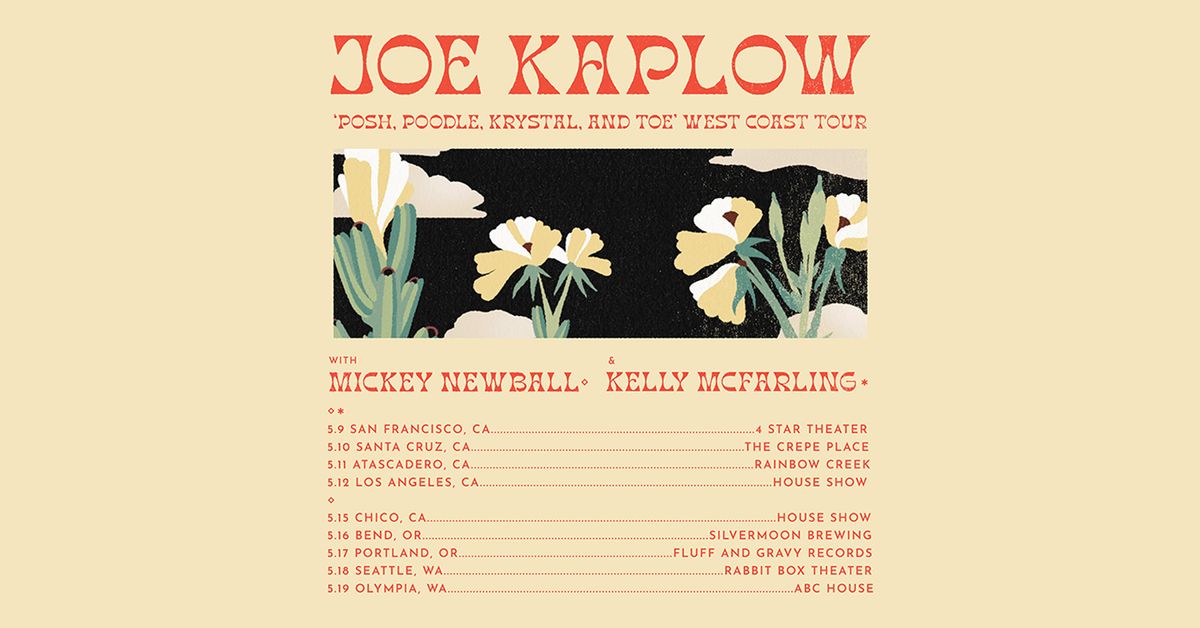 Joe Kaplow and Kelly McFarling with Mickey Newball - Santa Cruz