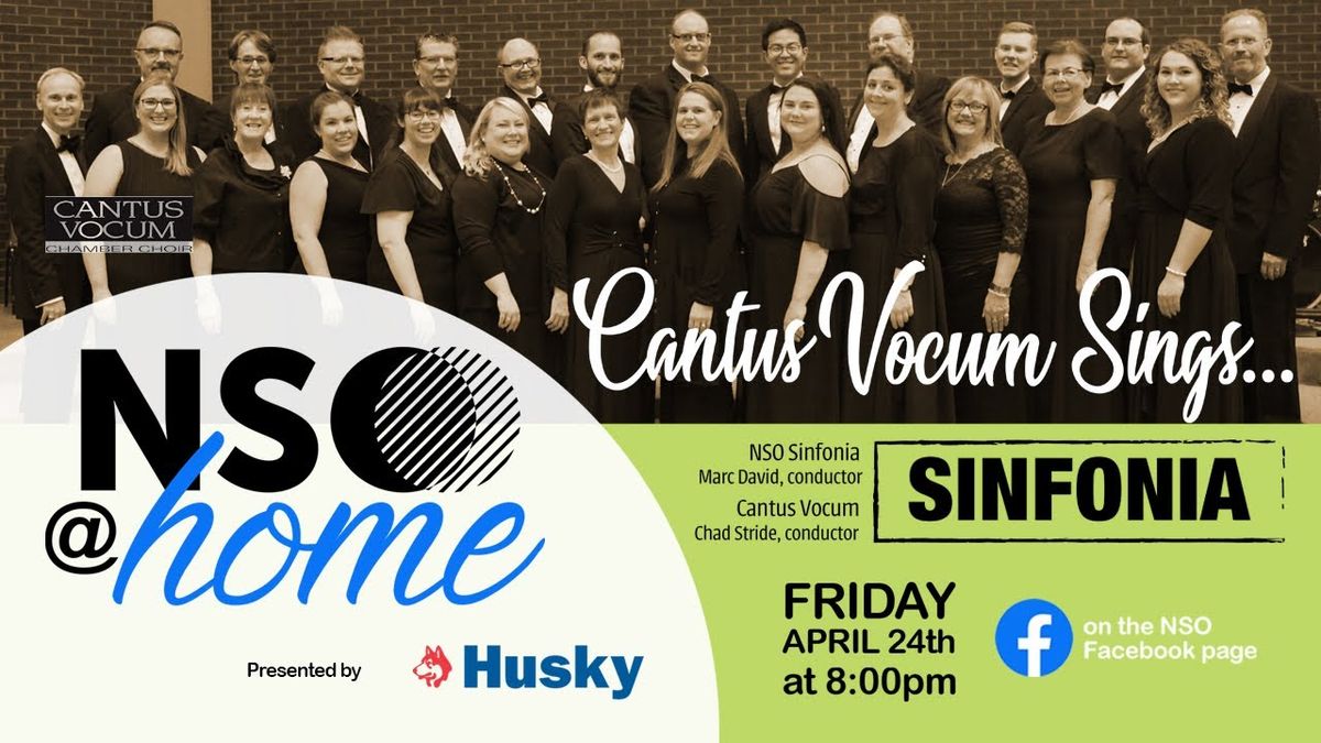 Cantus Chamber Choir & Sinfonia Chamber Orchestra