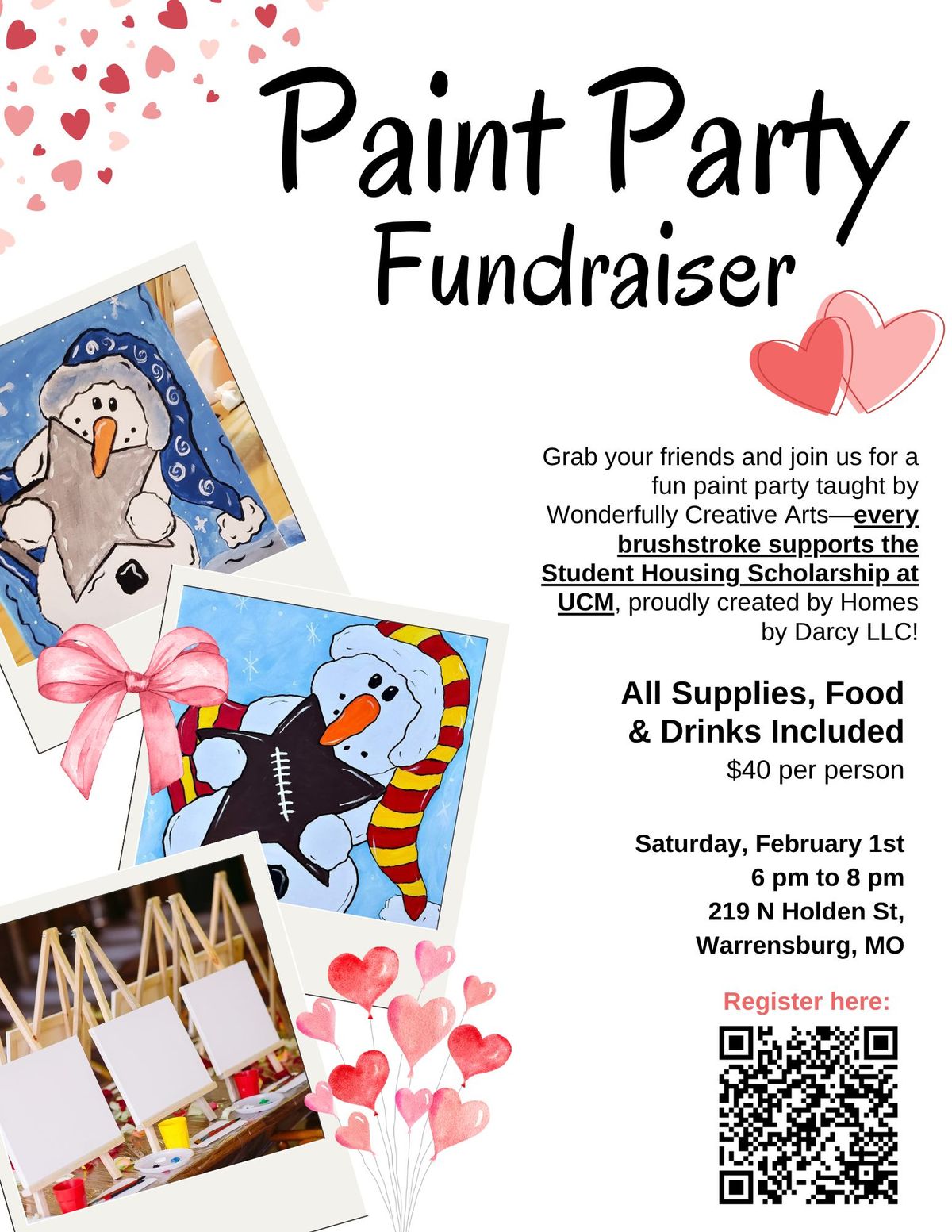 Paint Party Fundraiser 