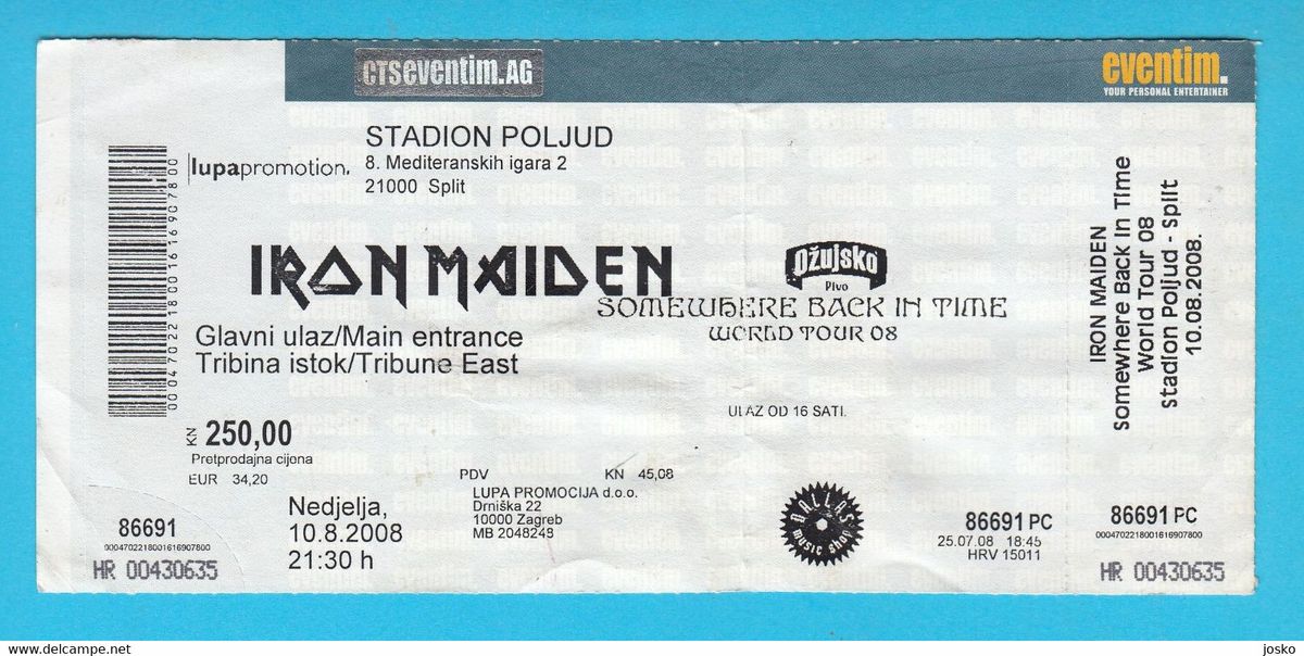 Iron Maiden Lisbon Tickets