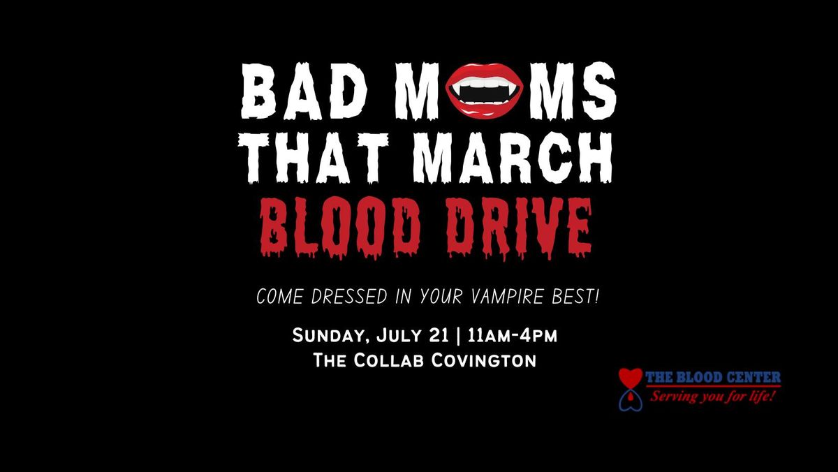 Vampire Blood Drive by BMTM and The Blood Center
