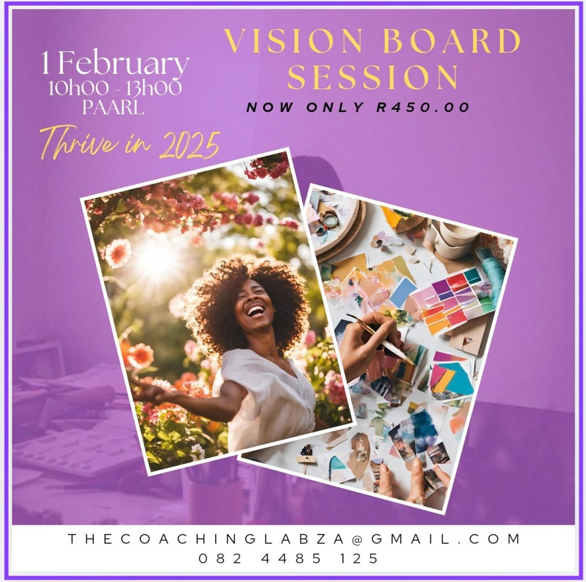 VISION BOARD SESSION IN PAARL