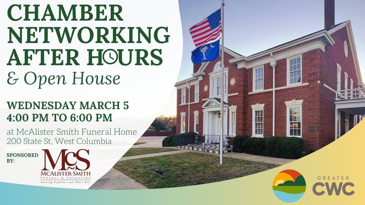 Greater CWC- Chamber Networking After Hours and Open House