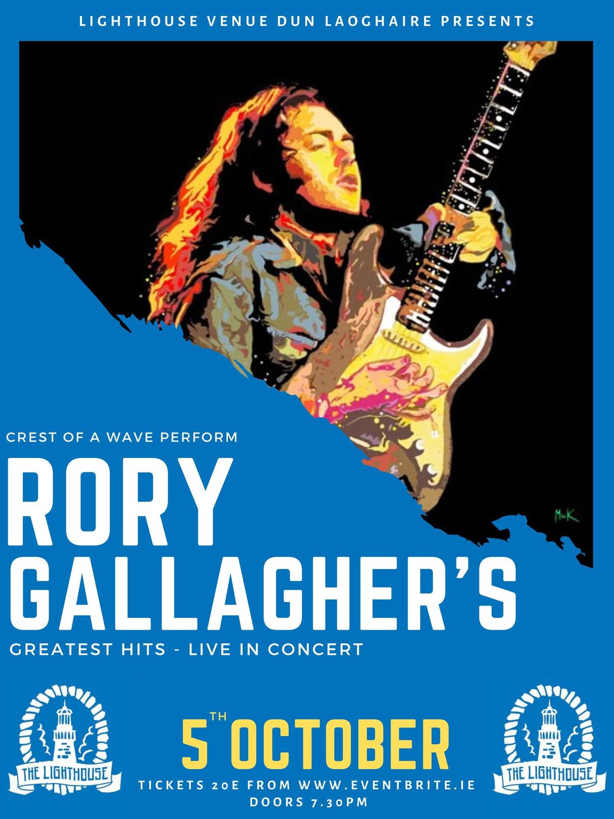 'Crest of a Wave' - Rory Gallagher Tribute show - Live in Concert