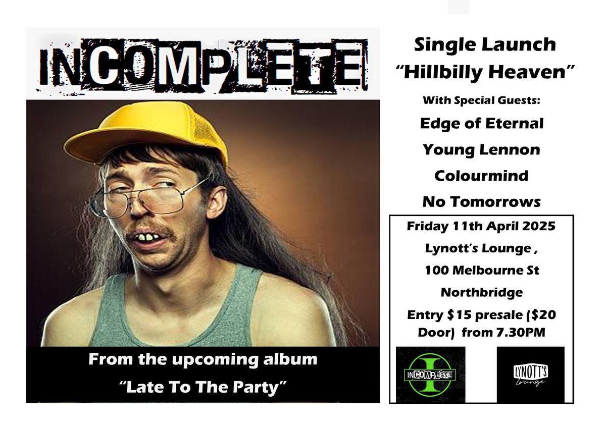 Hillbilly Heaven - Single Launch!!