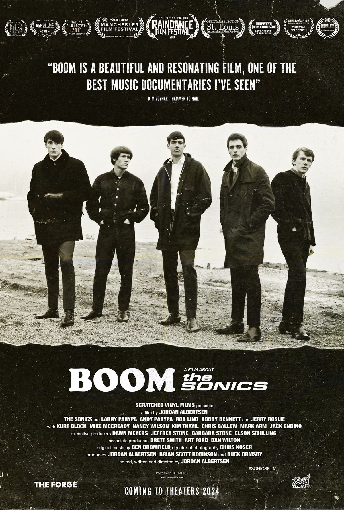 CANADIAN PREMIERE: BOOM, a film about THE SONICS