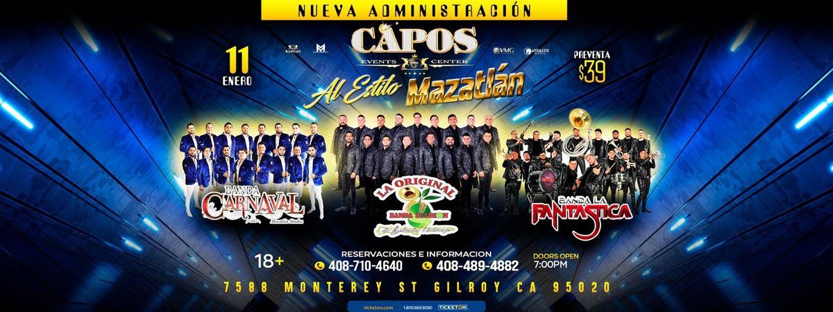 BANDA CARNAVAL, ORIGINAL BANDA EL LIMON & MAS 