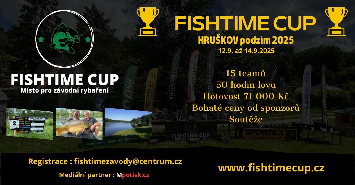 FISHTIME CUP Hru\u0161kov podzim 2025