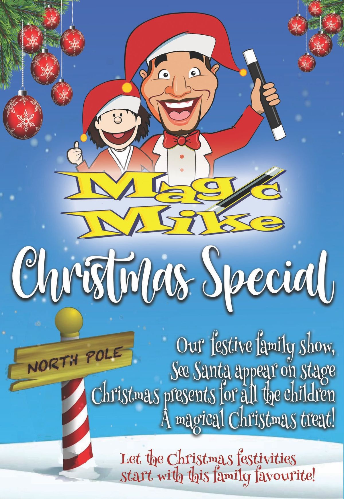 Magci Mike's Christmas Special Scarborough Spa